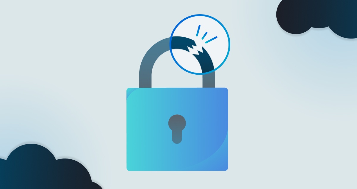 Feature image of broken lock on SecureFlag background