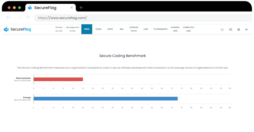 Secure Coding Benchmark with low score