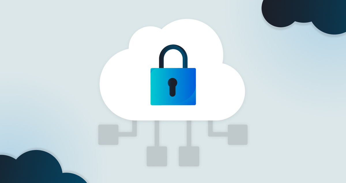 Feature image of cloud with lock on SecureFlag background