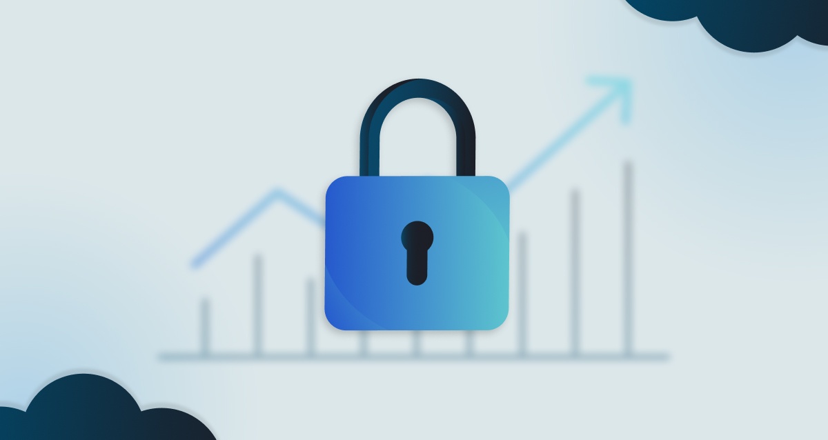 Feature image of graph and lock on SecureFlag background