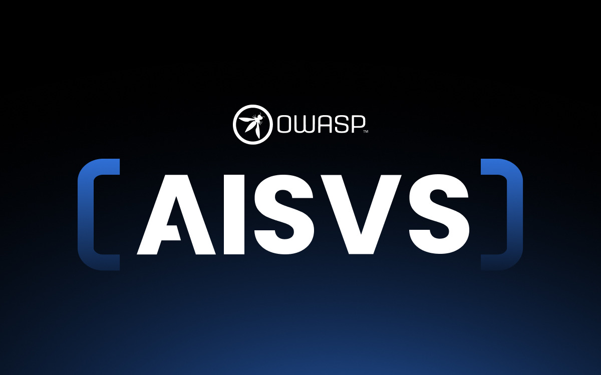 Feature image of OWASP logo and AISVS on SecureFlag background